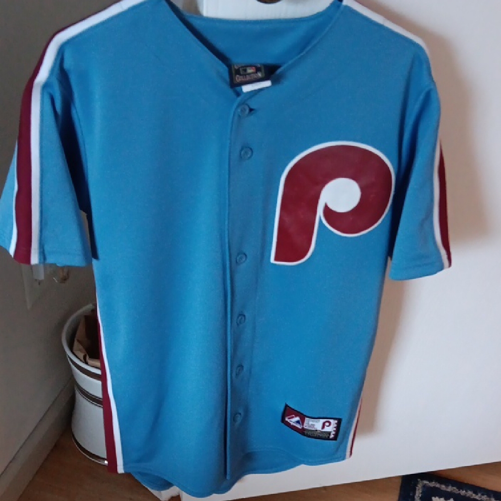 Majestic Kids Jersey in Blue and Maroon